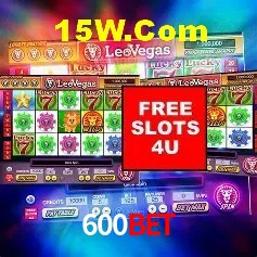 Jackpots e promoções na 600Bet