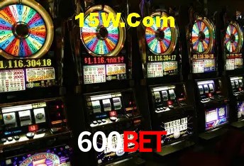 Variedade de jogos na 600Bet